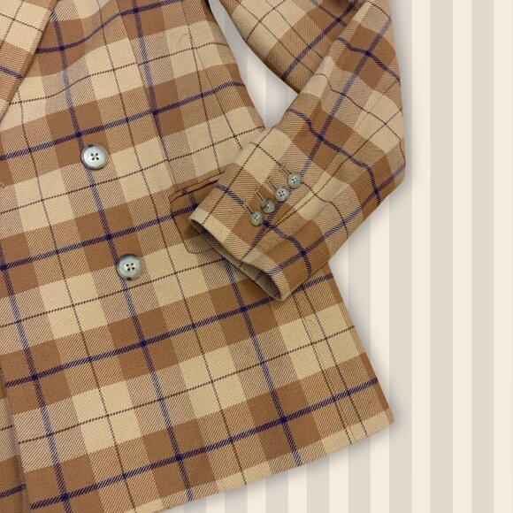 Wilfred Cherrelle plaid double-breasted blazer - Picture 5 of 7